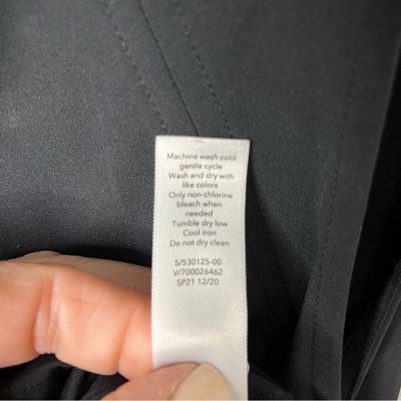 Athleta Zephyr Refined Tank Black Size Small Sleeveless Style 530125 - Picture 8 of 8